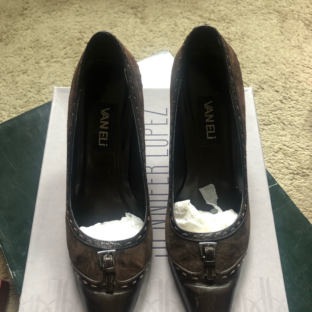 Vaneli Pointed Toe Suede Pump - image 3